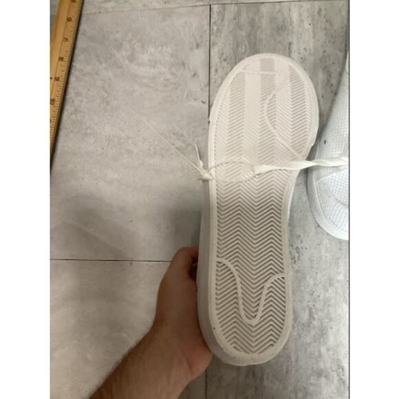~Nike Blazer Low Platform ESS Woven White Low-top Stylish Sneaker NEW size 12 - Picture 6 of 7